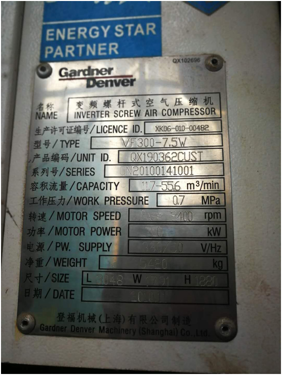 由于油品問題導致油氣分離器壓差高，空壓機潤滑油結膠，油濾堵塞，機器高溫報警(圖1)