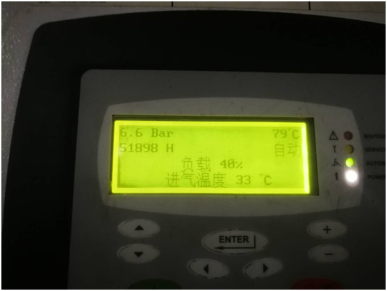 由于油品問題導致油氣分離器壓差高，空壓機潤滑油結膠，油濾堵塞，機器高溫報警(圖6)